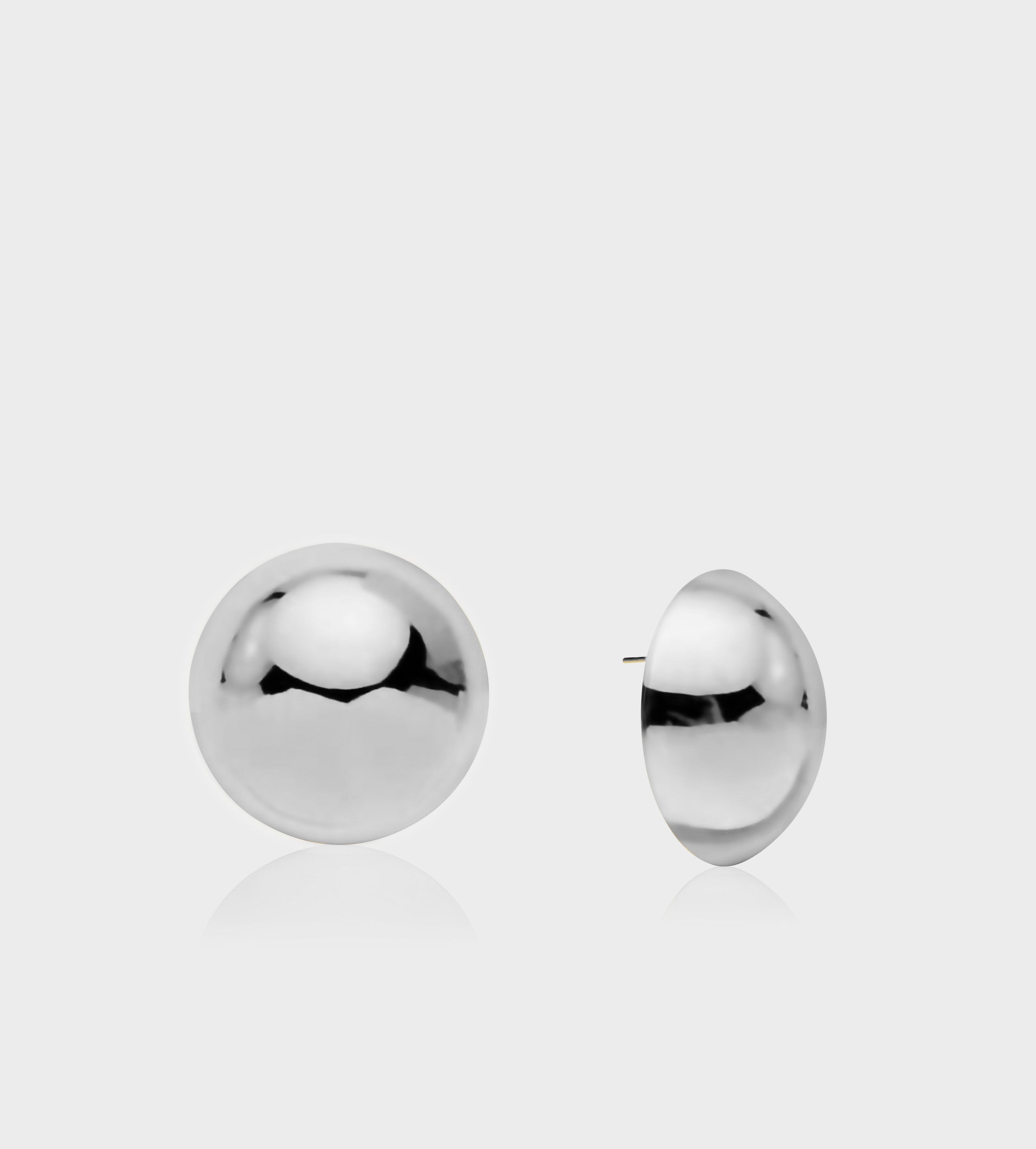 Lune Silver Earrings – Mes Amies Atelier